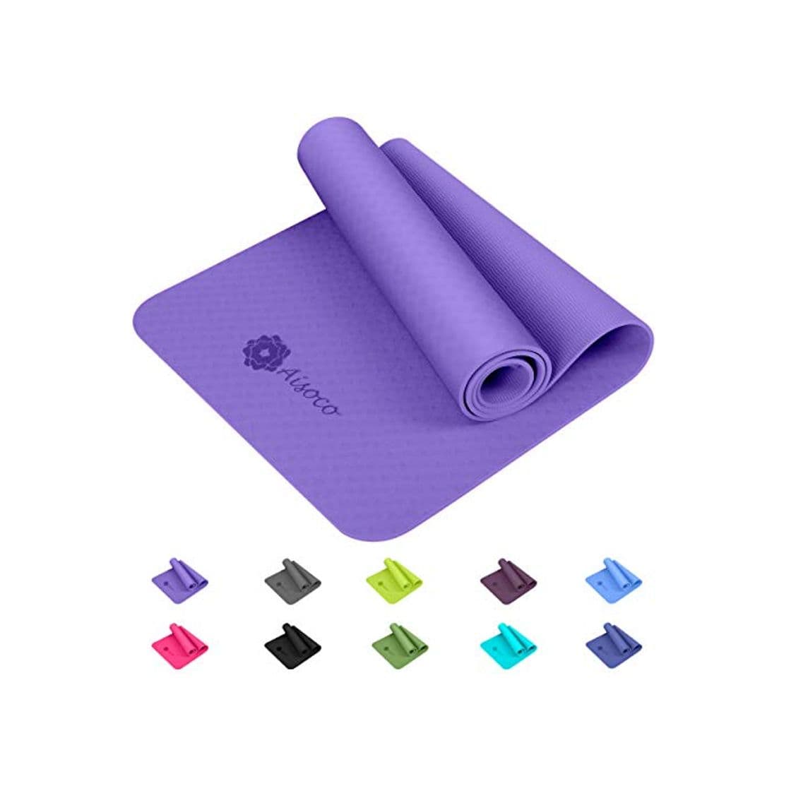 Producto Aisoco Premium TPE Yoga Mat Pilates Mat - Ecológico