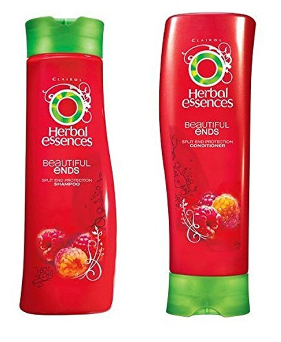 Belleza paraHerbal Essences precioso Puntas set champú y acondicionador por mucho pelo con