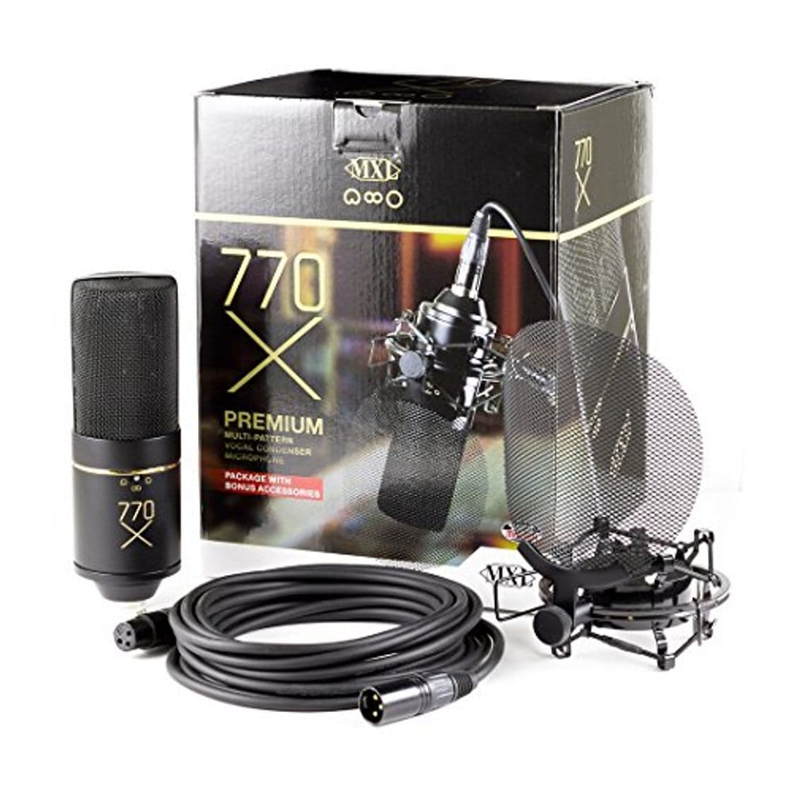 Producto MXL 770 Cardioid micrófono de condensador