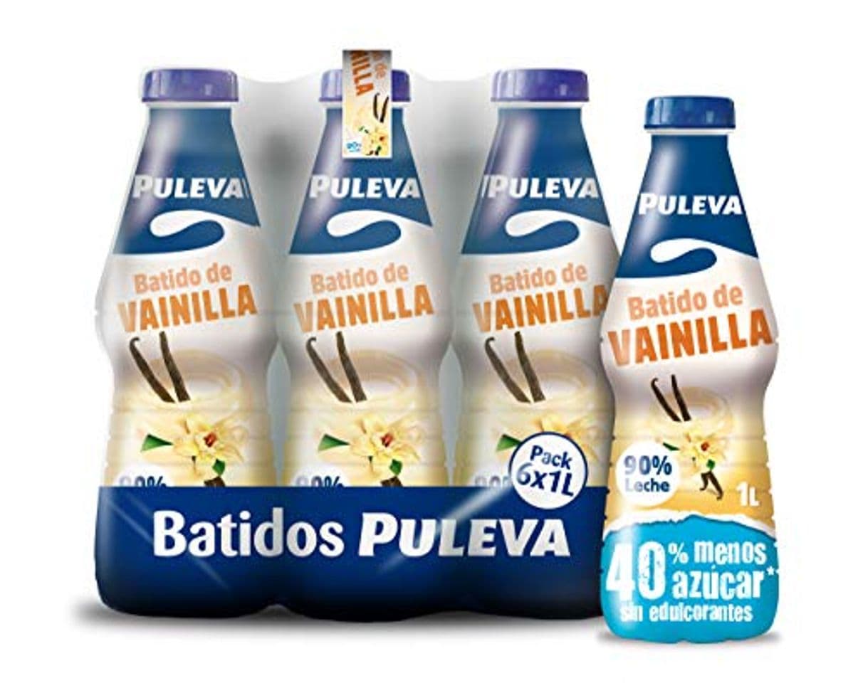 Place Puleva Batido Vainilla - Paquete de 6 x 1000 ml - Total