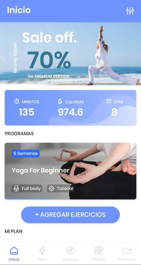 App Yoga para principiantes