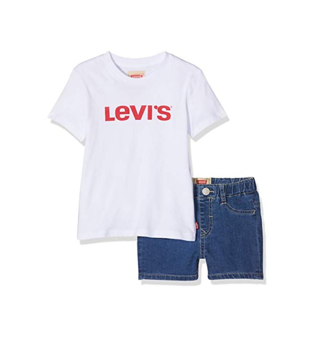 Fashion Levi's kids Nn37004 Outfit Conjunto, Multicolor