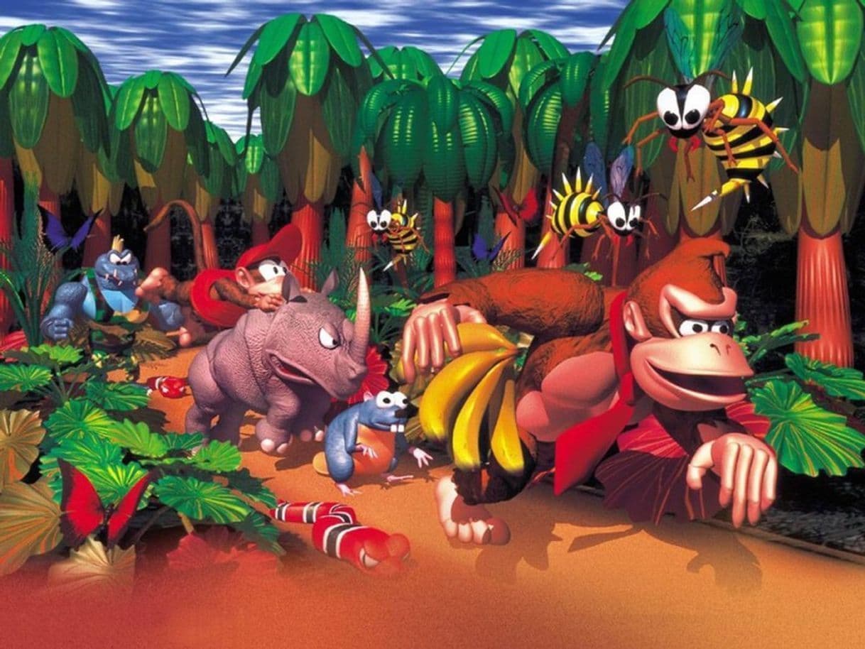 Videogames Donkey Kong Country 