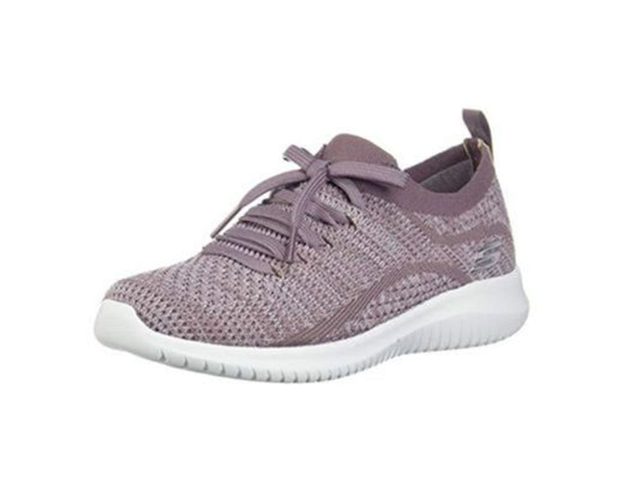 Fashion Skechers Women's Ultra Flex Statements-12841 Trainers, Purple