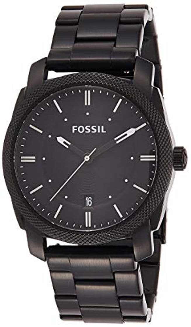 Fashion Fossil Reloj Analógico para Hombre de Cuarzo con Correa en Acero Inoxidable FS4775