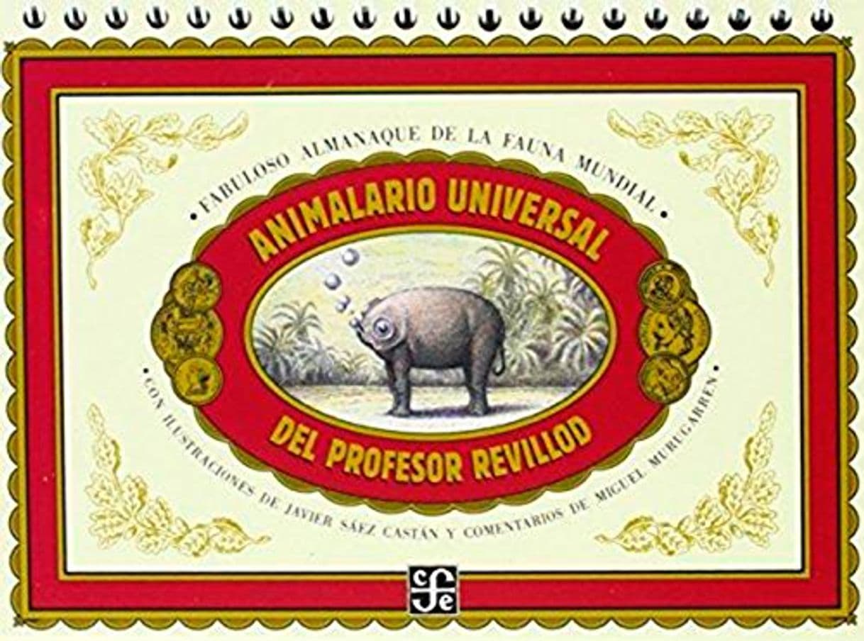 Libro Animalario universal del profesor Revillod. Almanaque ilustrado de la fauna mundial