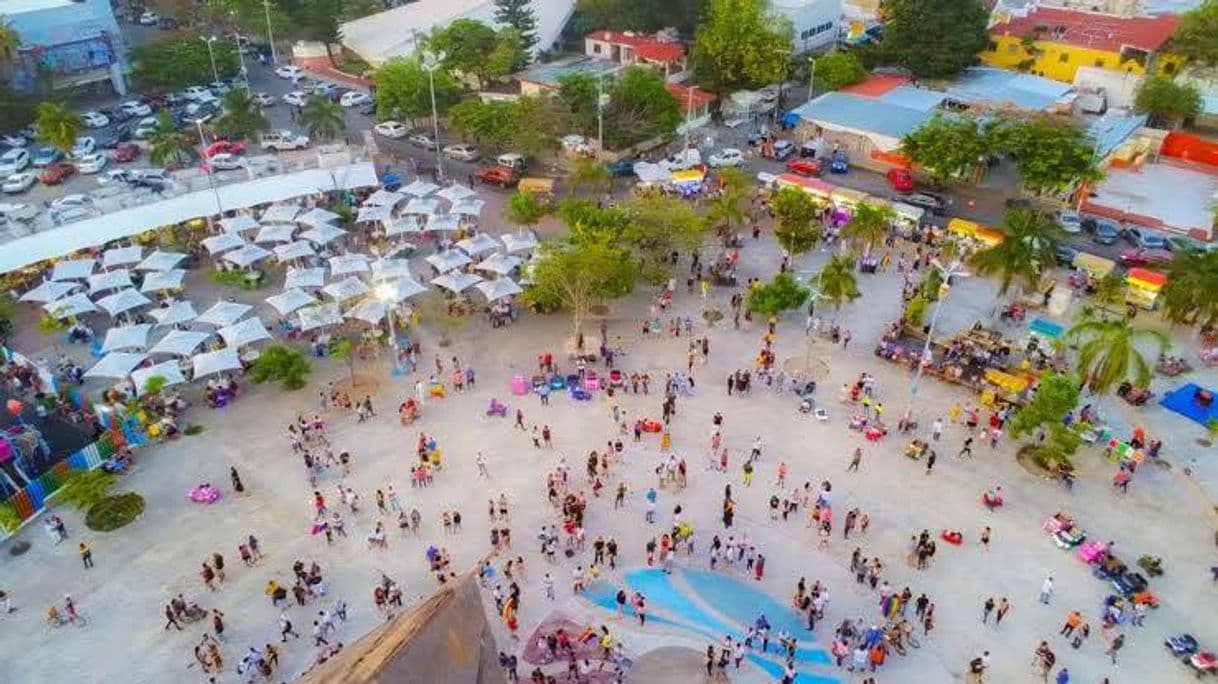 Place Parque de las Palapas, Cancún, México