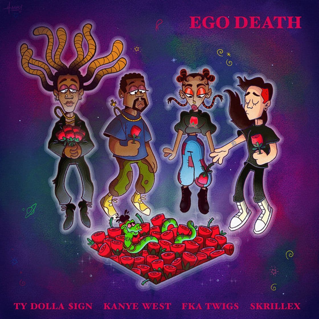 Music Ego Death (feat. Kanye West, FKA twigs & Skrillex)