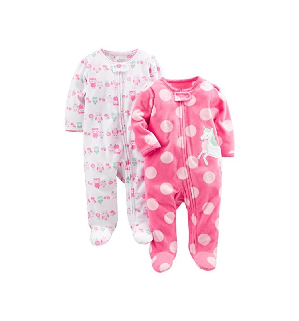 Producto Simple Joys by Carter's Baby Girls paquete de 2 calcetines de forro