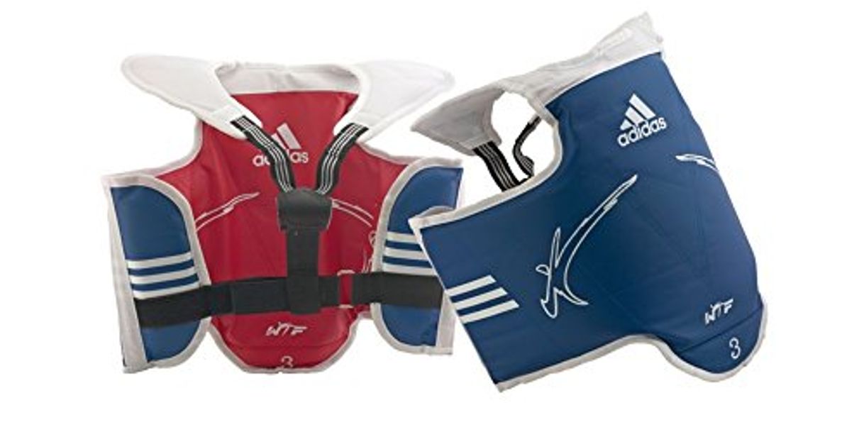 Product Adidas - Pechera de taekwondo para niños multicolor azul