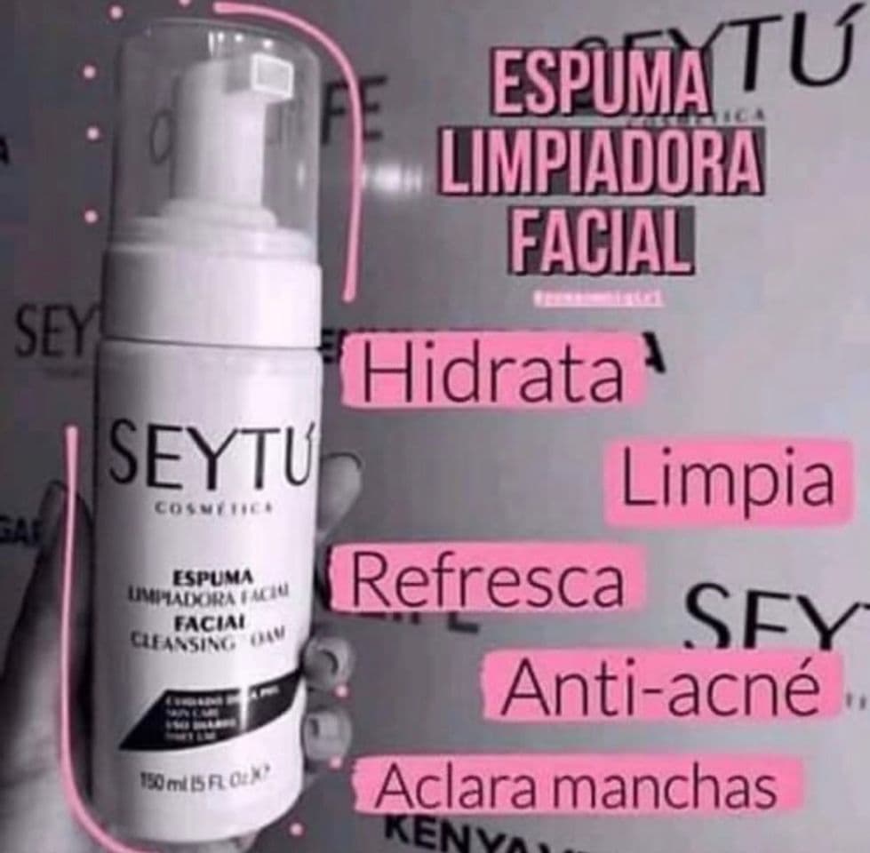 Producto Espuma limpiadora facial 