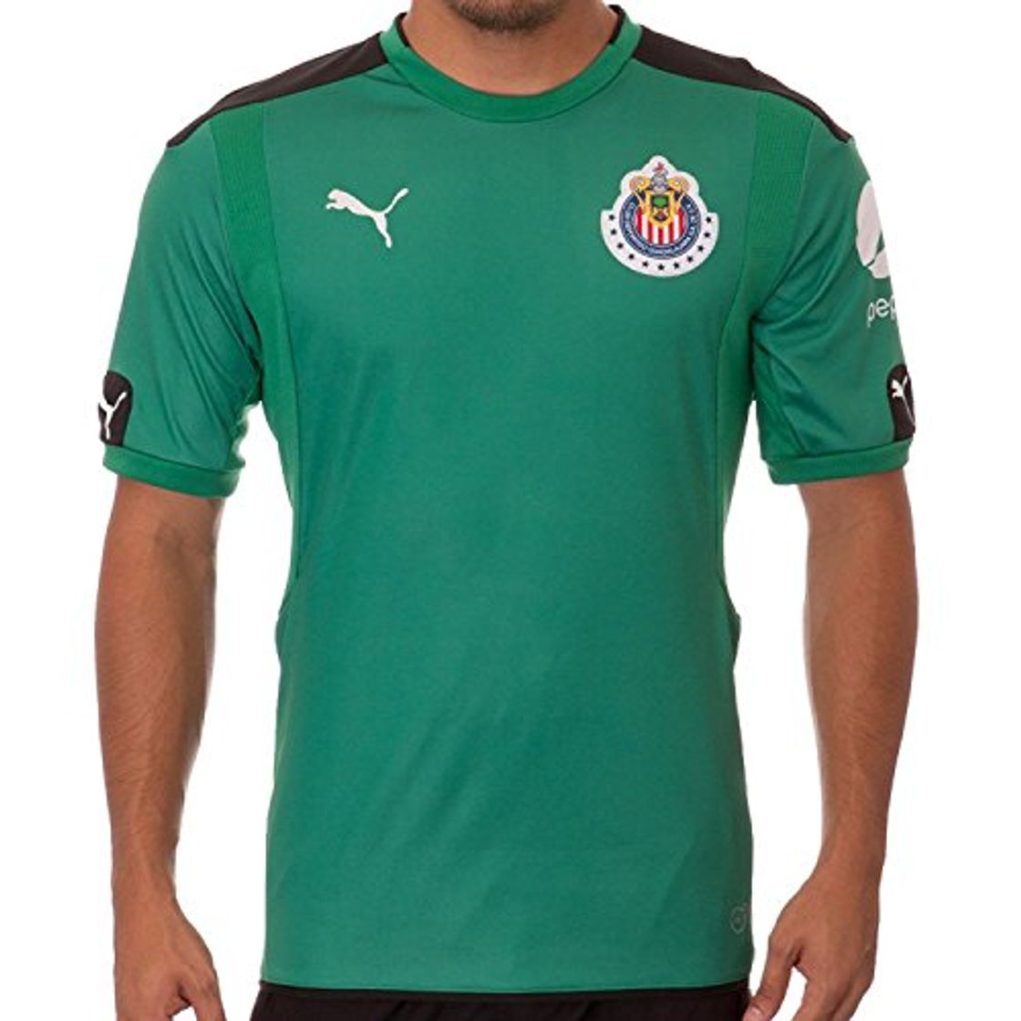 Fashion Puma Chivas Portero SS Jersey Verde Pequeño