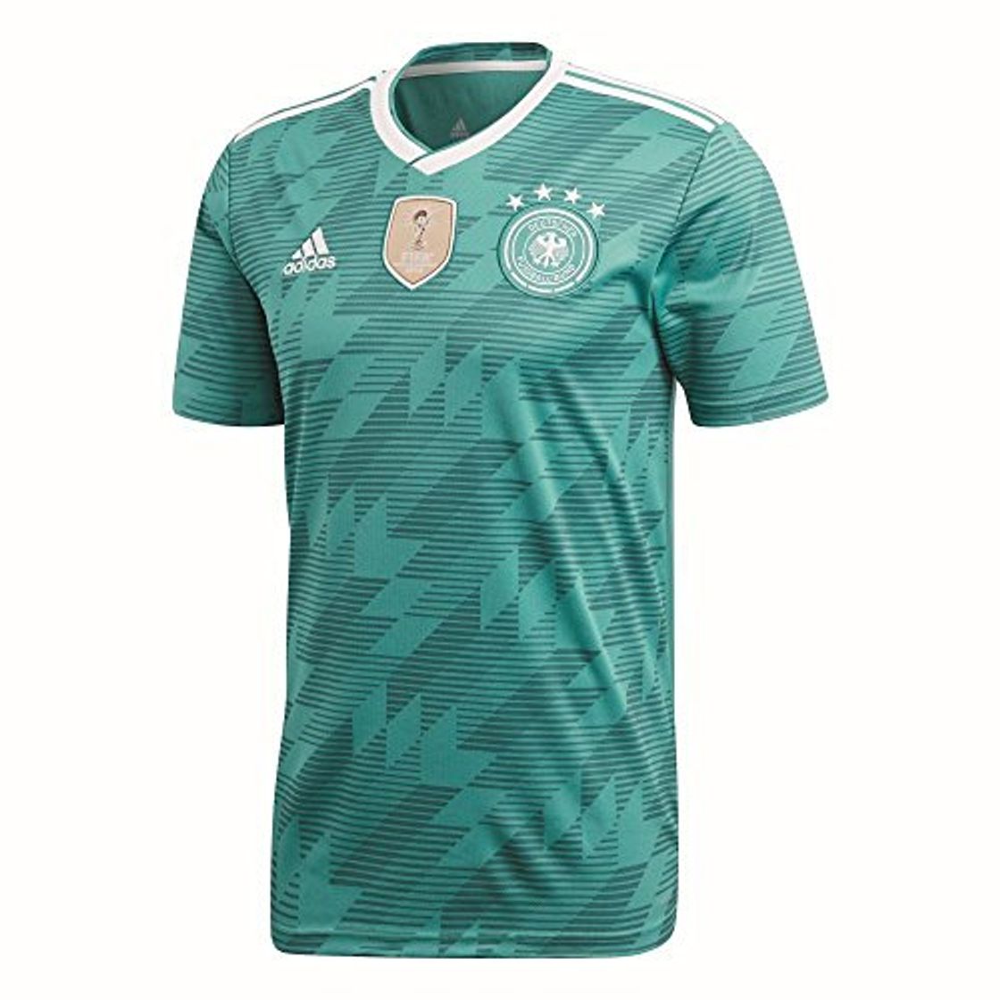 Fashion adidas Away Jersey 2018 Camiseta, Alemania, Hombre, Verde