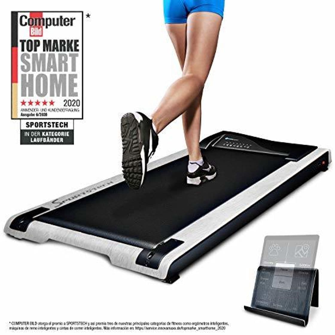 Producto Sportstech Cinta de Correr DESKFIT DFT200 Ideal para Escritorio de Oficina. Trabajo