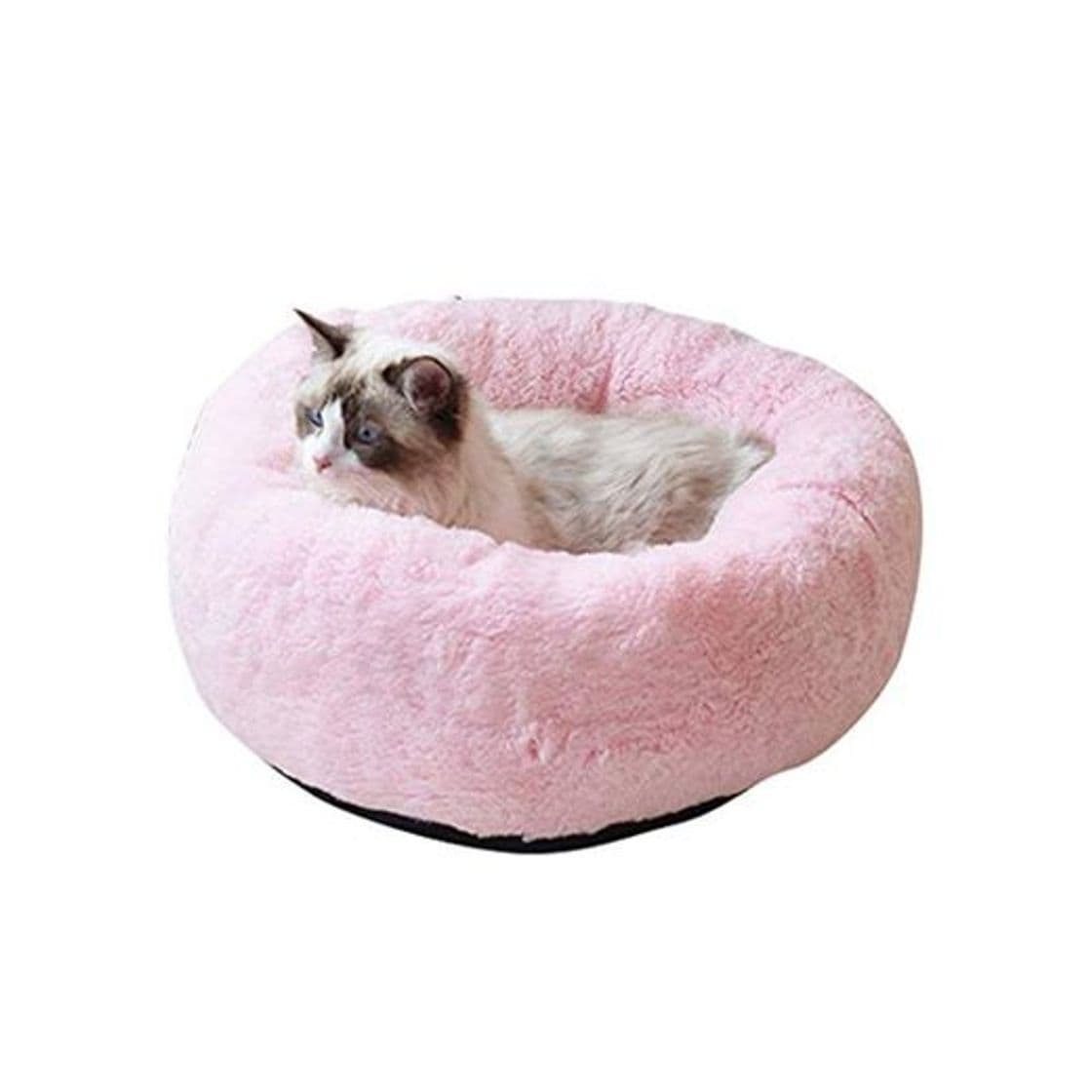 Product BVAGSS Cama para Mascotas Relajante Cama Redonda Nido Cálido para Gatos y