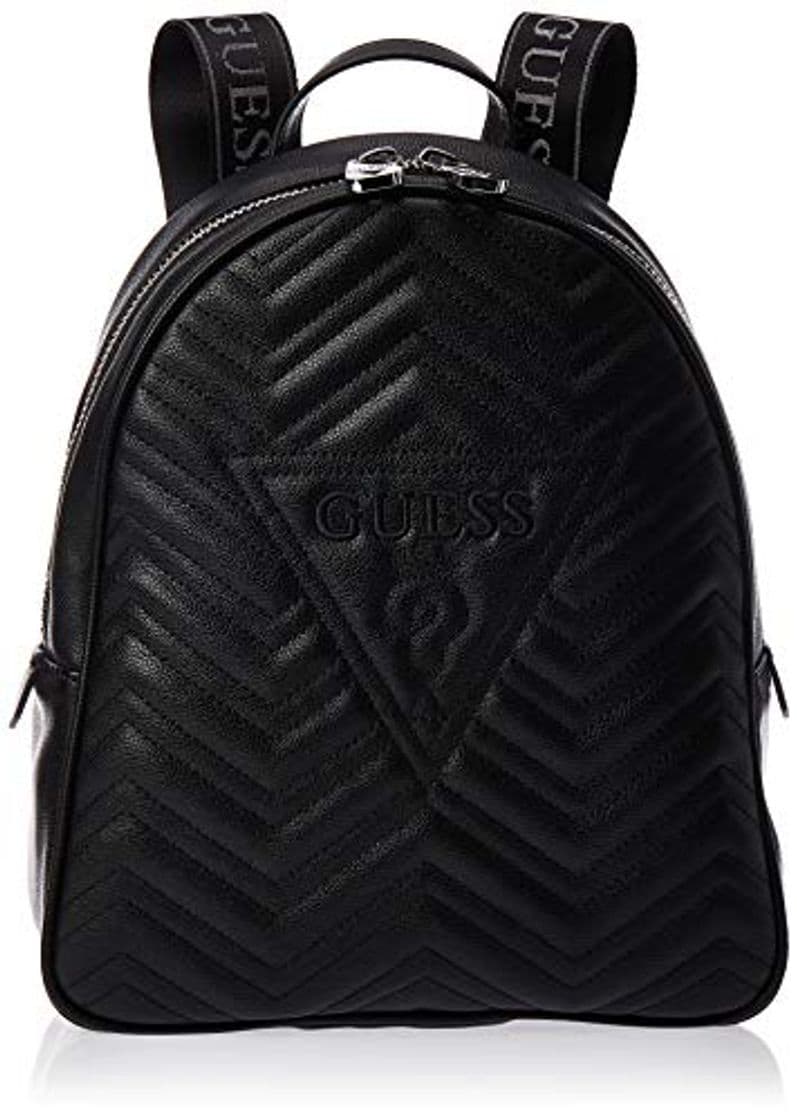 Product Guess Borsa zaino Zana large backpack ecopelle trapuntato nero donna BS20GU16