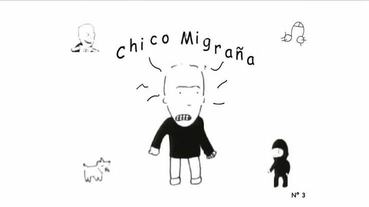 Serie Chico Migraña - Caricatura