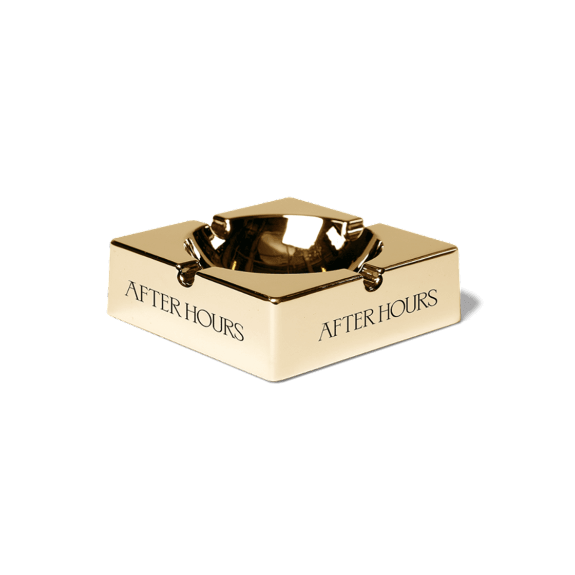 Fashion AFTER HOURS GOLD ASHTRAY