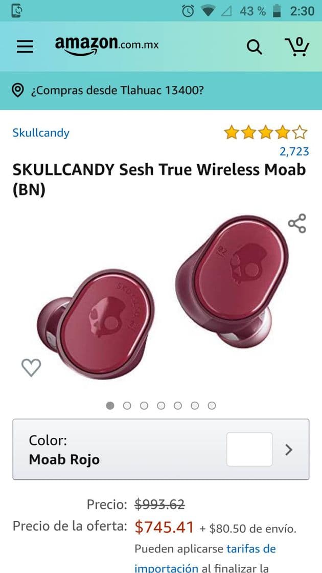 Product Audífonos Skullcandy