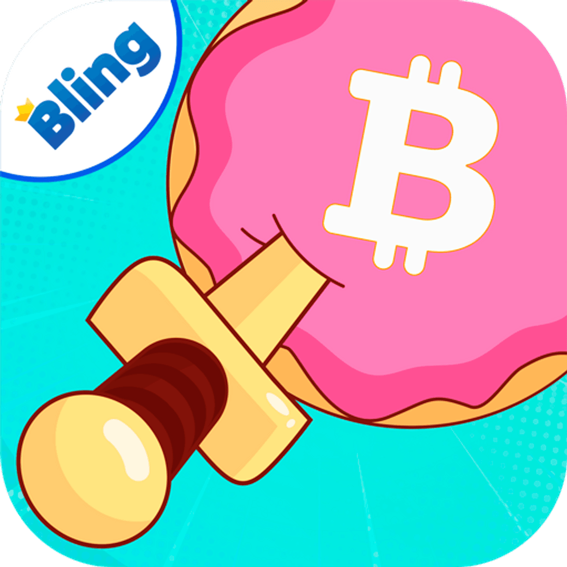 App Bitcoin Food Fight-Get REAL Bitcoin!