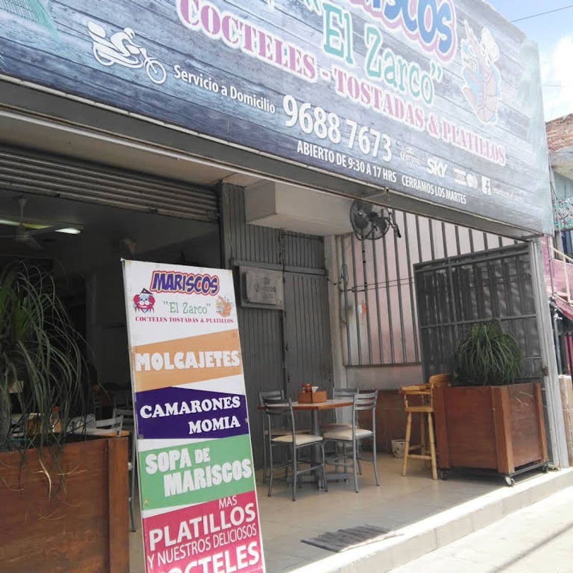 Restaurantes MARISCOS " El Zarco"