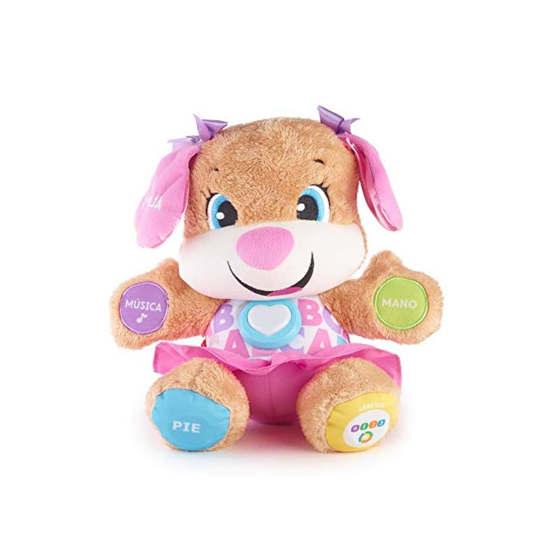 Product Fisher-Price Perrita primeros descubrimientos, juguete bebé +6 meses