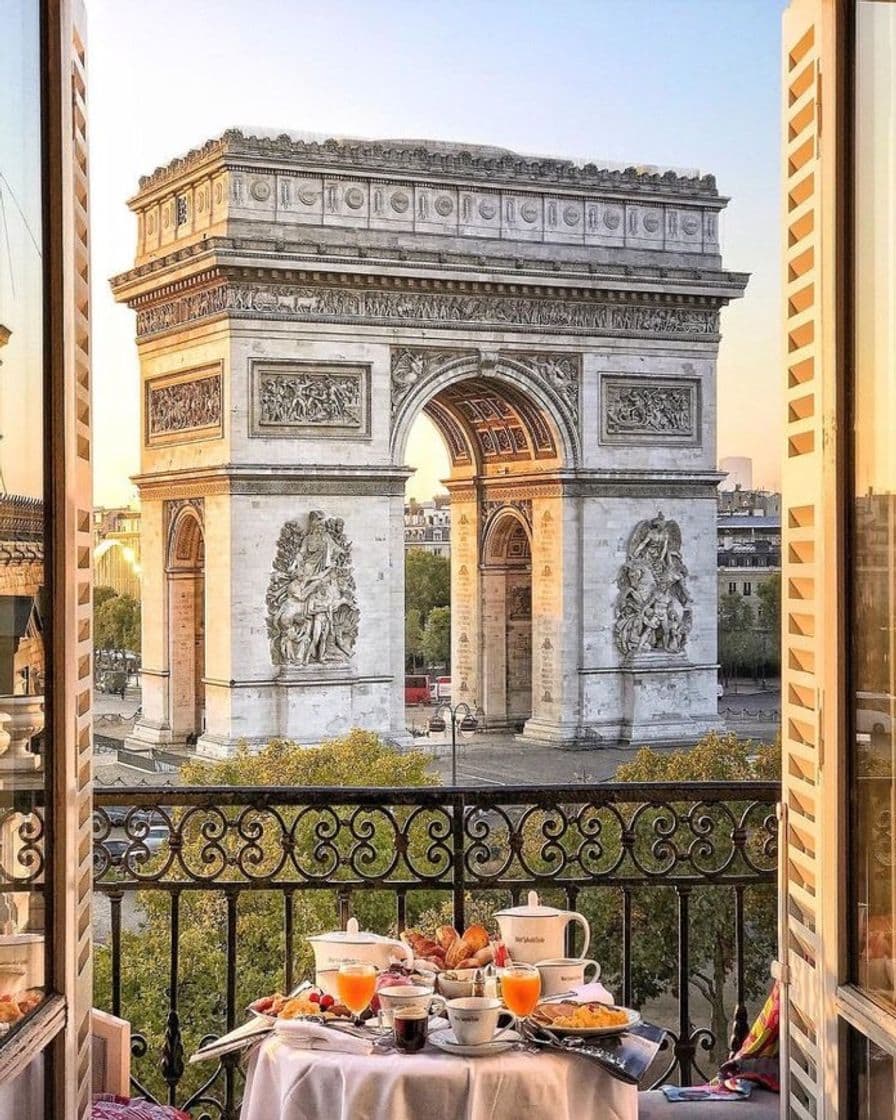 Lugar Arco de Triunfo de París