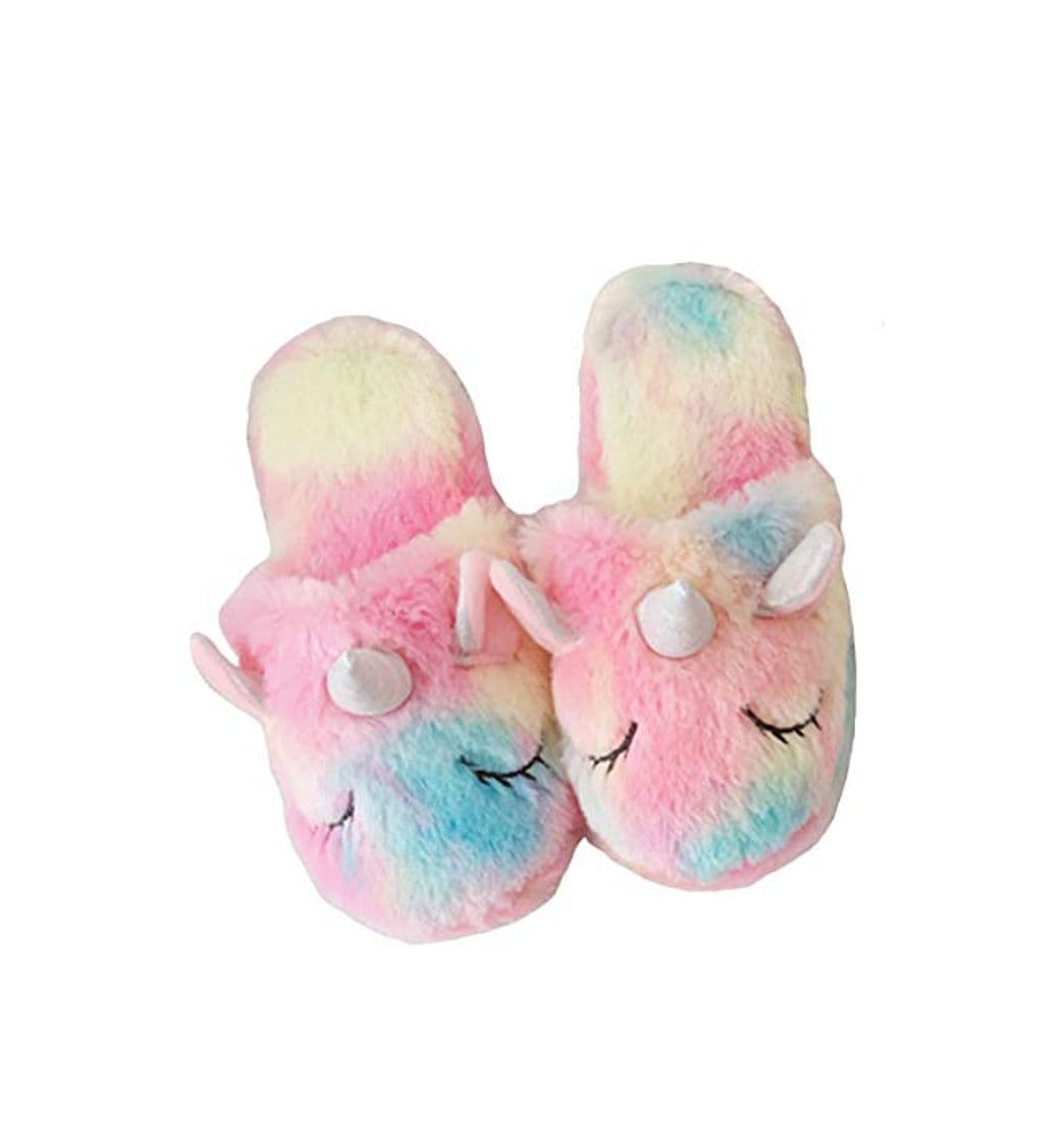 Producto dressfan Lindas Unicornio Zapatillas Peluche Zapatillas Animale Zapatillas unicornio Zapatillas niña Interior