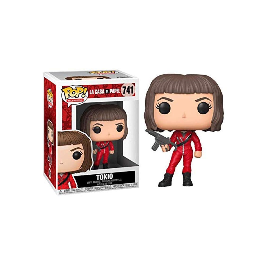 Juego Funko Pop la casa de Papel Tokio 741 Figuras 9 cm Serie TV Tokyo