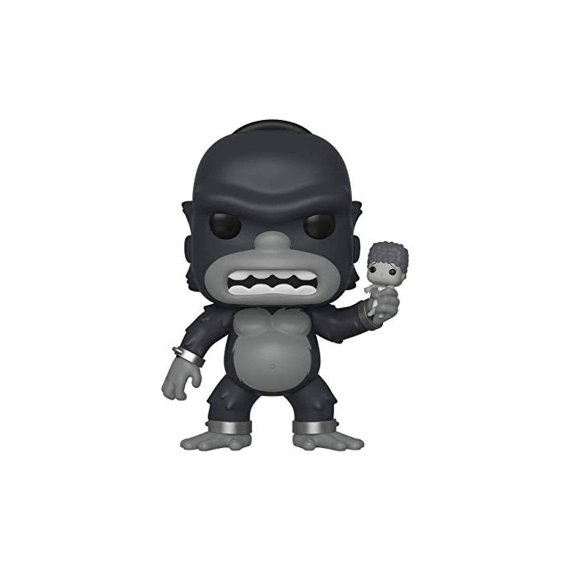 Game Funko- Pop Figura De Vinil: Animation: Simpsons-Homer Kong Coleccionable, Multicolor