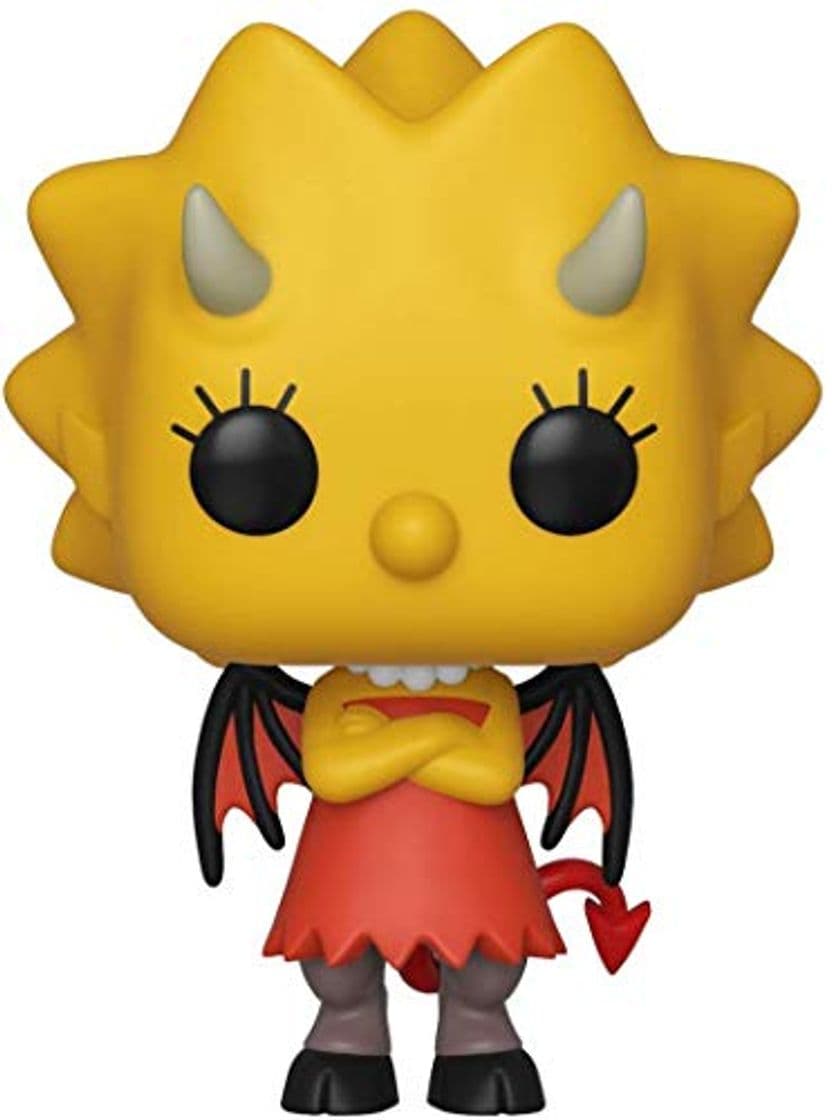 Game Funko- Pop Figura De Vinil: Animation: Simpsons-Lisa as Devil Coleccionable, Multicolor