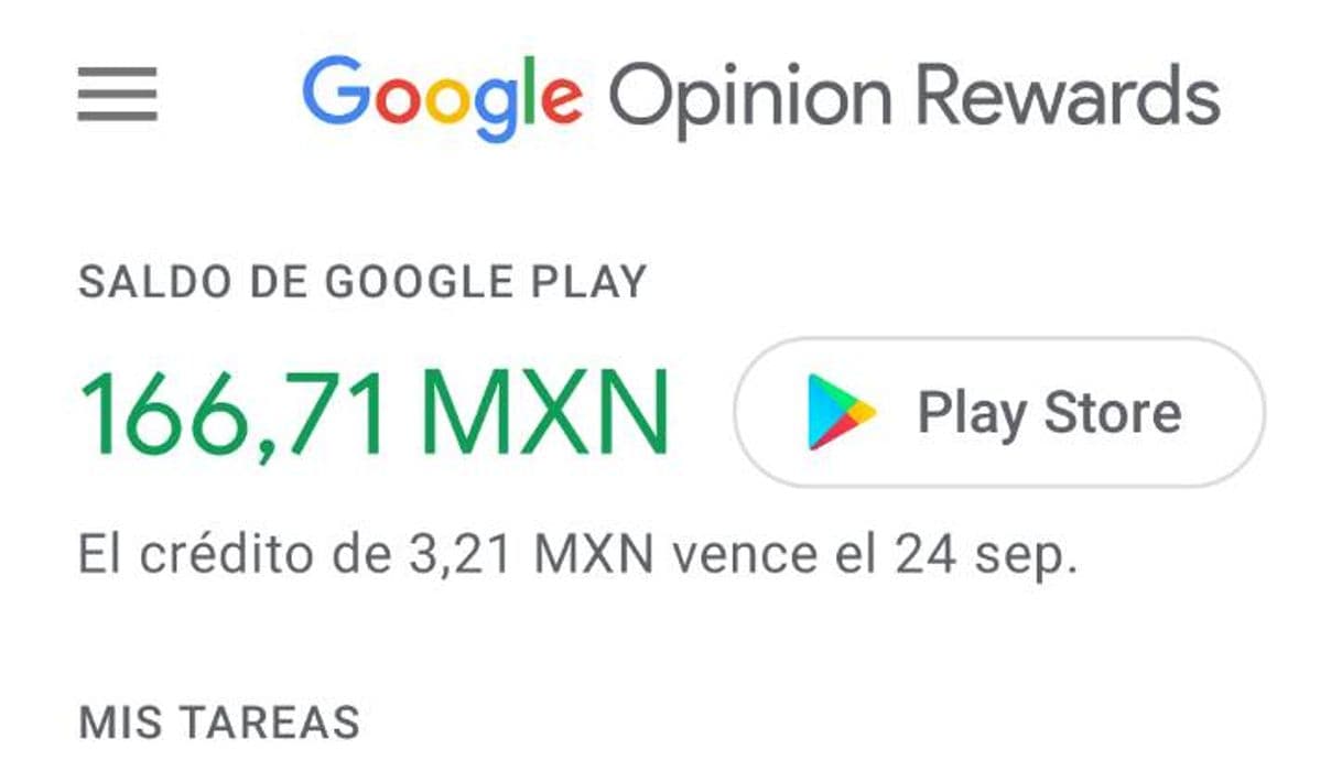 App Google Opinion Rewards