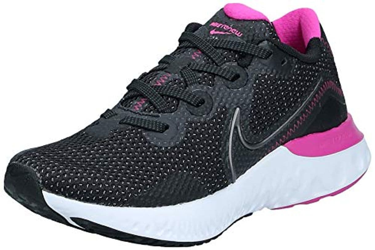 Fashion Nike Wmns Renew Run, Zapatillas Deportivas para Mujer, Black