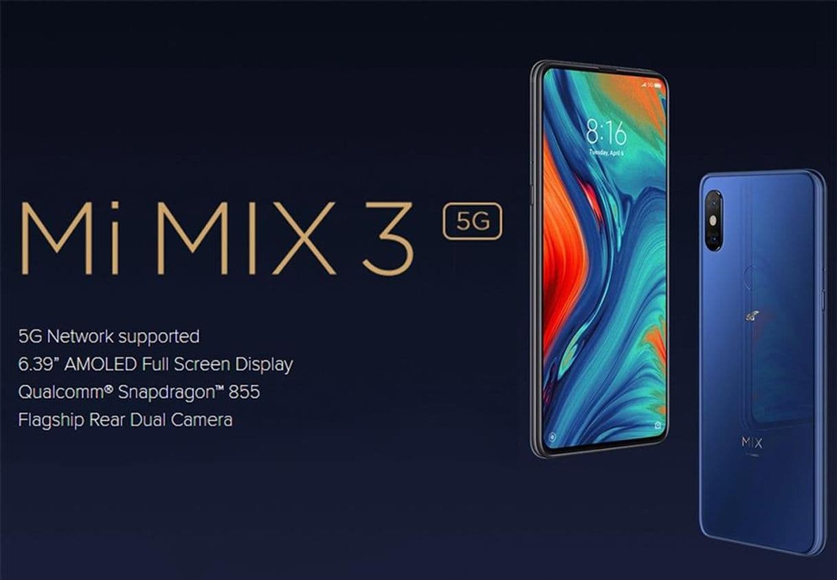 Fashion Xiaomi mi mix 3 5g