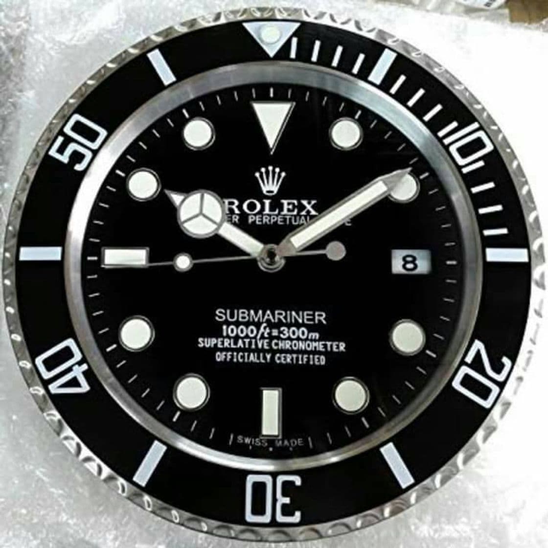 Producto Reloj De Pared Rolex Movimiento Mudo Daytona Oro