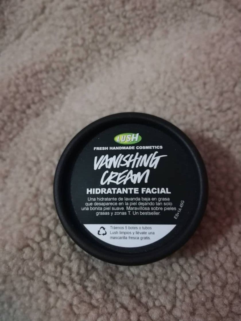 Producto Crema Hidratante Facial Lush Vanishing Cream