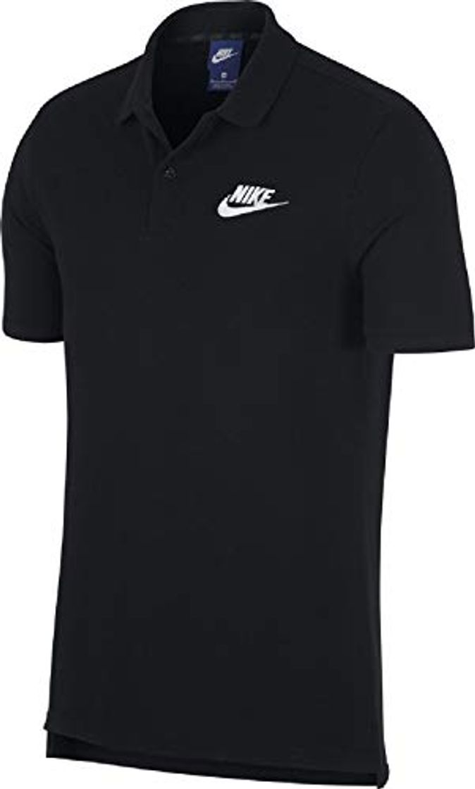 Fashion NIKE M NSW CE Polo Matchup Pq Polo Shirt, Hombre, Black/