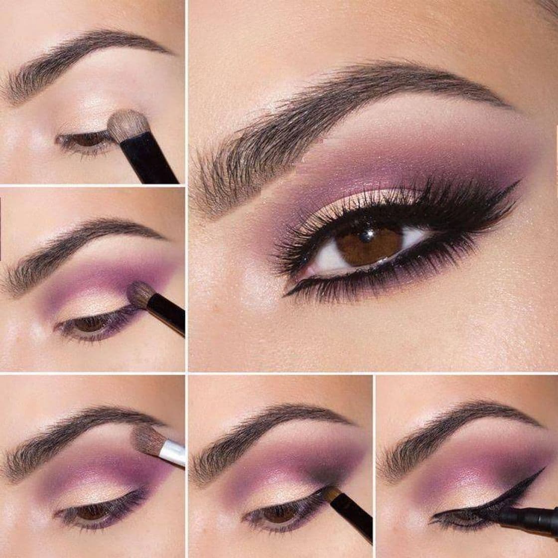 Fashion Maquillaje de ojos en tonos rosa