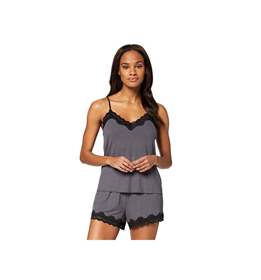 Product Marca Amazon - Iris & Lilly Mono Mujer, Gris