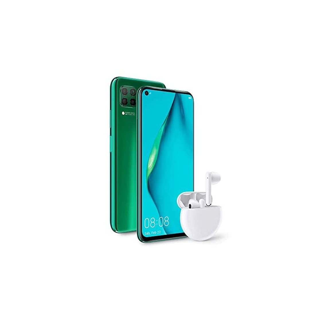 Producto HUAWEI P40 Lite - Smartphone 6.4" (Kirin 810, 6GB RAM,128GB ROM, Cuádruple