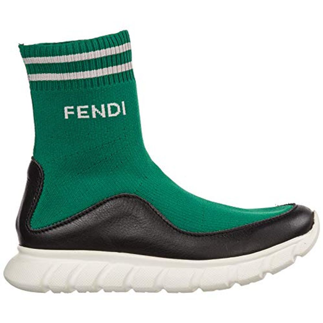 Moda Fendi ninos Zapatillas Altas Verde 33 EU