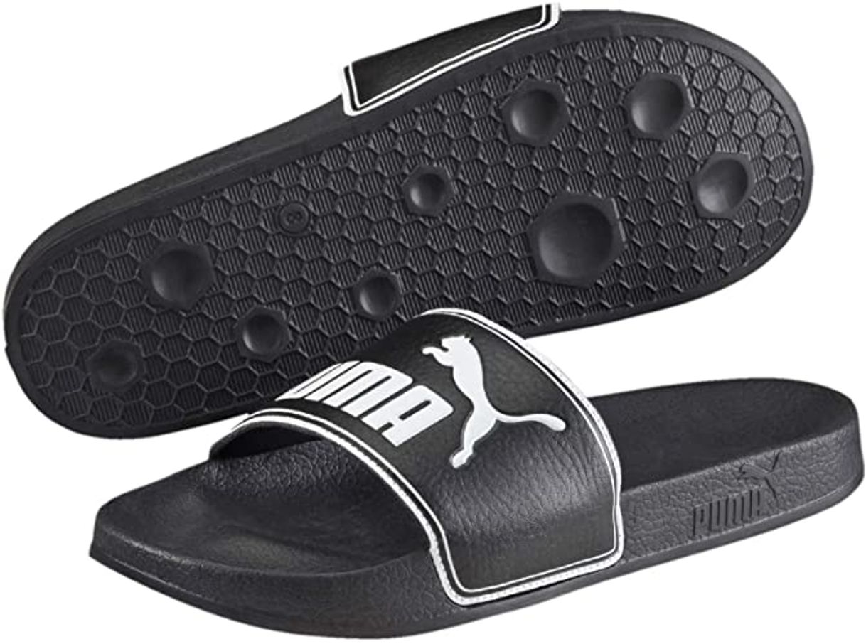 Moda PUMA Popcat, Sandalias deslizantes Unisex-Adulto, Negro