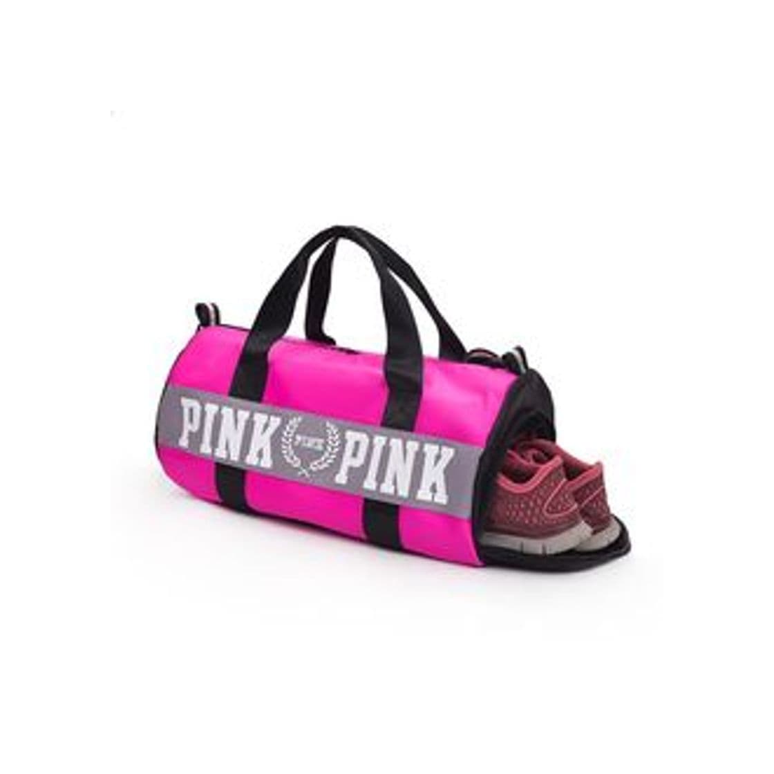 Product Bolsa de Deporte Rosa Bolso de Viaje para Mujer Bolso Victoria Beach Bolsa de Deporte de Gran Capacidad Bolsa Secret Crossbody Pink