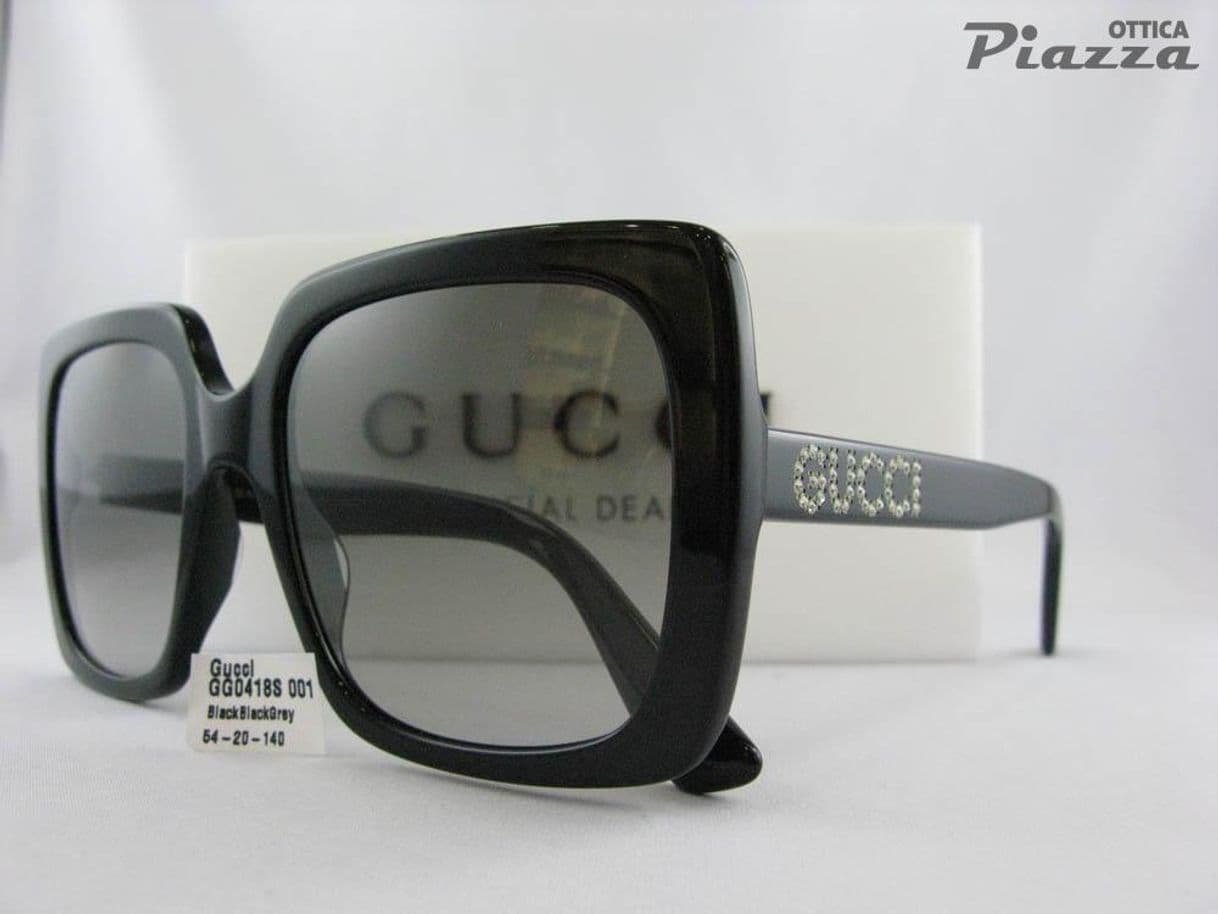 Fashion Gucci OCCHIALE GG0418S-001 BLACK NERO