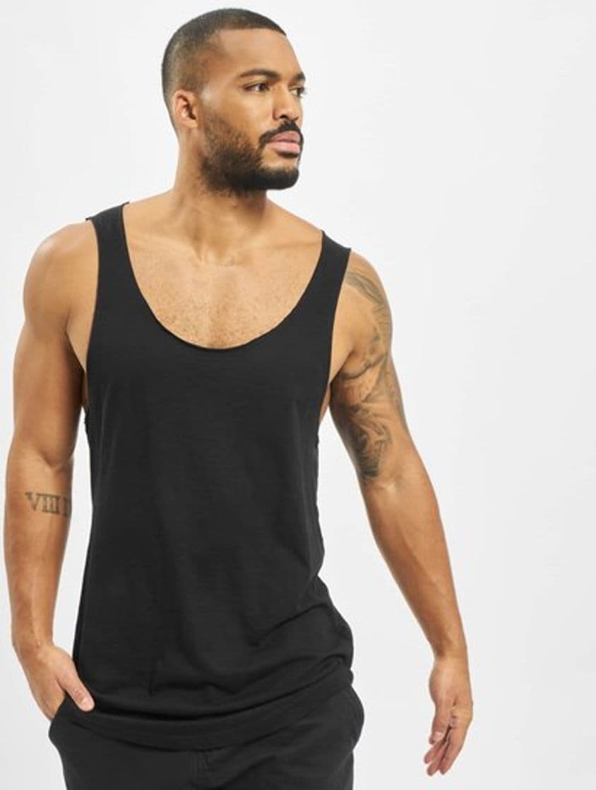 Fashion Urban Classics Jersey Big Tank Top Camisa, Blanco