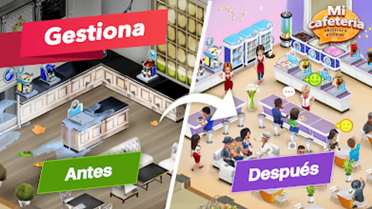 App My Cafe, juego de restaurante