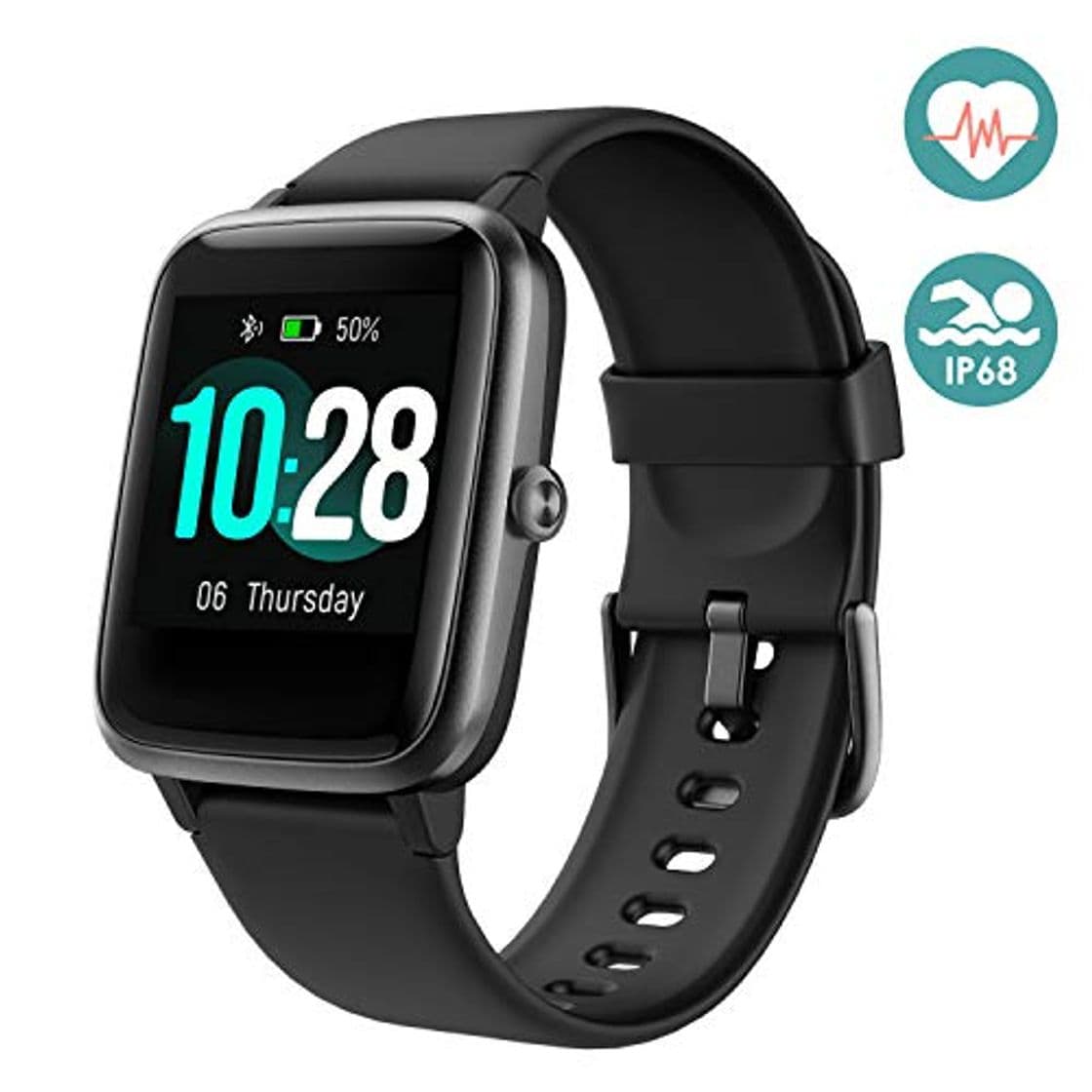 Producto Arbily Reloj Inteligente Pantalla Táctil Completa Pulsera de Actividad Smartwatch Mujer Hombre