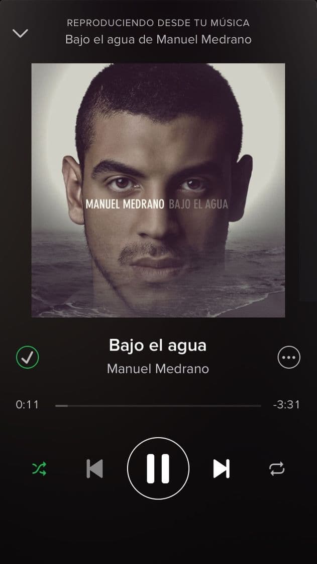 Canción Bajo El Agua