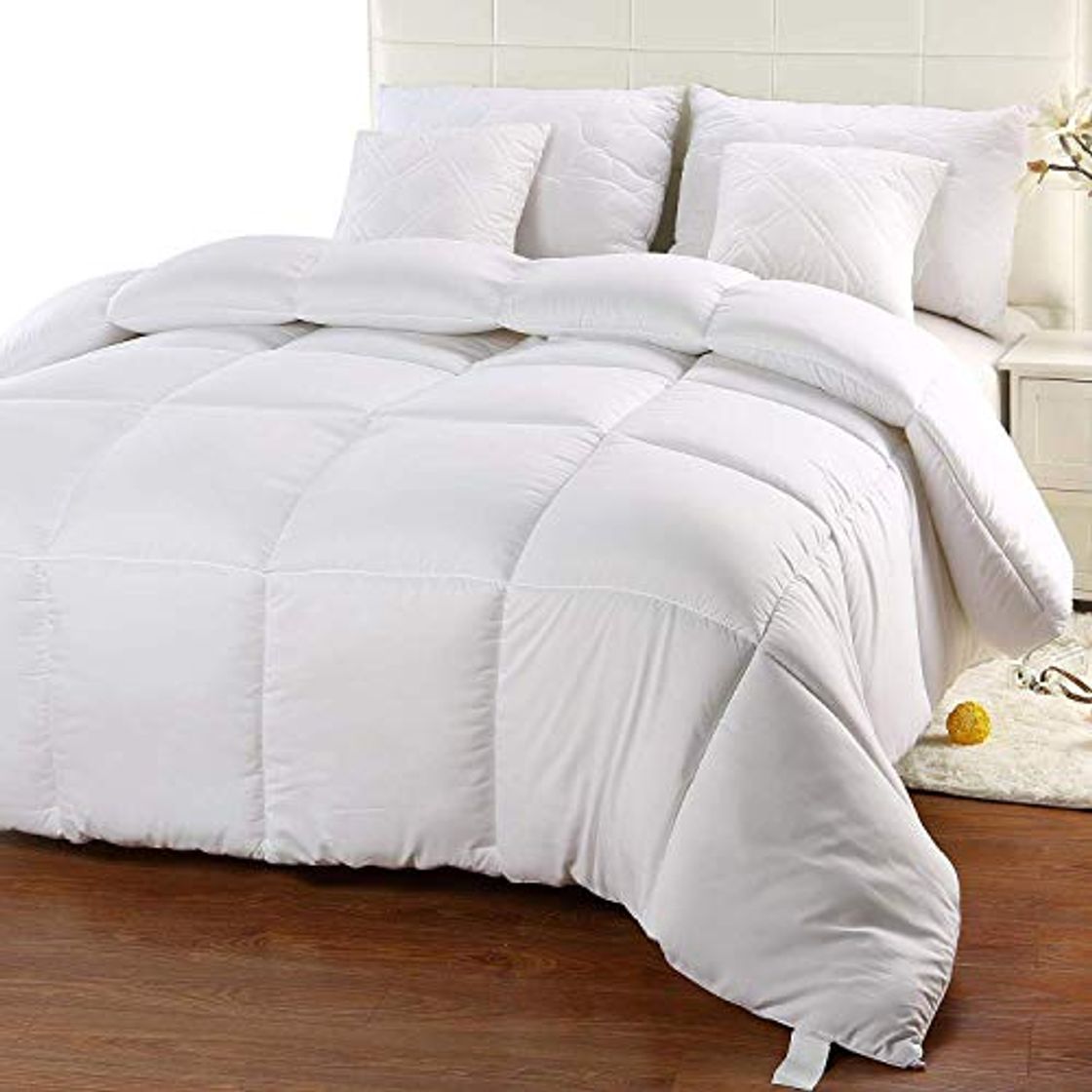 Producto Utopia Bedding Invierno Edredón de Fibra, Fibra Hueca siliconada, 940 gramo