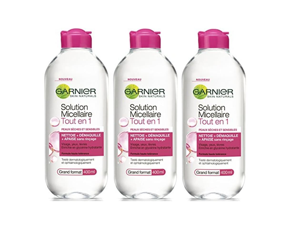 Beauty Garnier Skin Active solución micelar todo en 1 pieles secas y sensibles gran